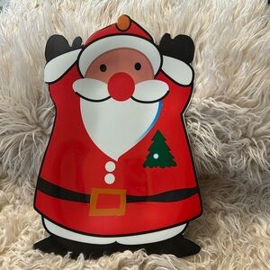 Plastic Christmas plate